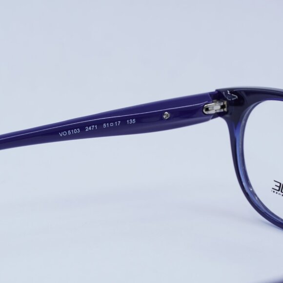 🕶️ New Vogue VO5103 2471 Eyeglasses - Blue Frame 51mm - Picture 7 of 11